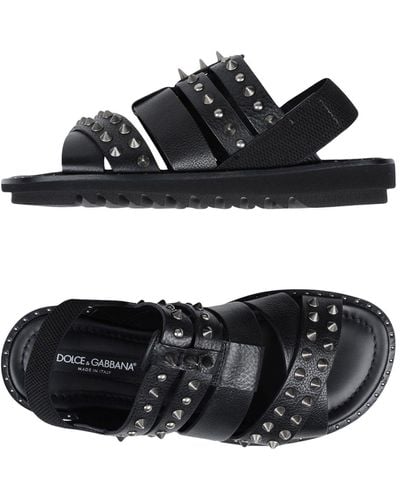 Dolce & Gabbana Sandalias - Negro
