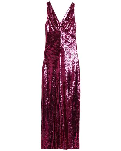 Elisabetta Franchi Maxi Dress - Purple
