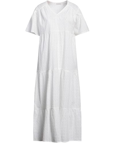 Verdissima Maxi-Kleid - Weiß