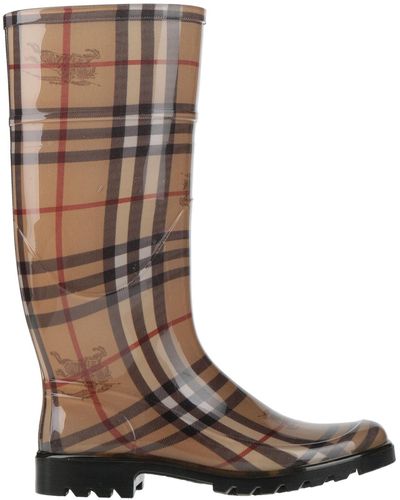 Burberry Knee Boots - Brown