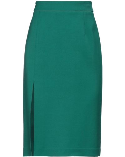 True Royal Midi Skirt - Green