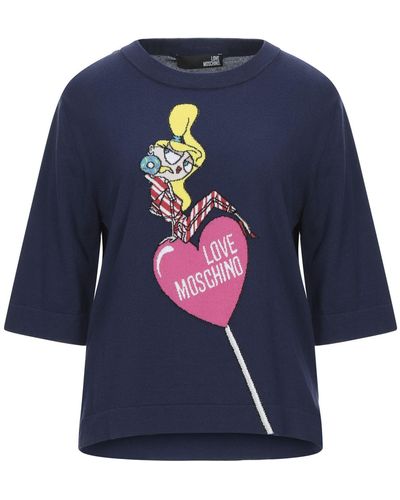 Love Moschino Sweater - Blue