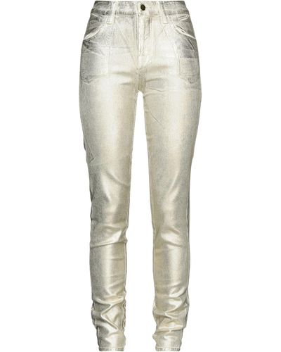 J Brand Pantaloni Jeans - Metallizzato