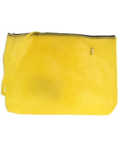 Rick Owens Cross-body Bag - Yellow