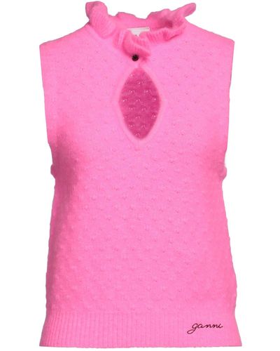 Ganni Pullover - Rosa