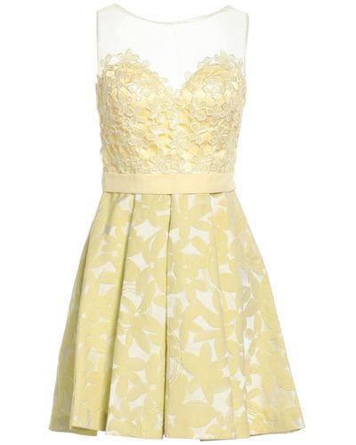 Fabiana Ferri Mini Dress - Yellow