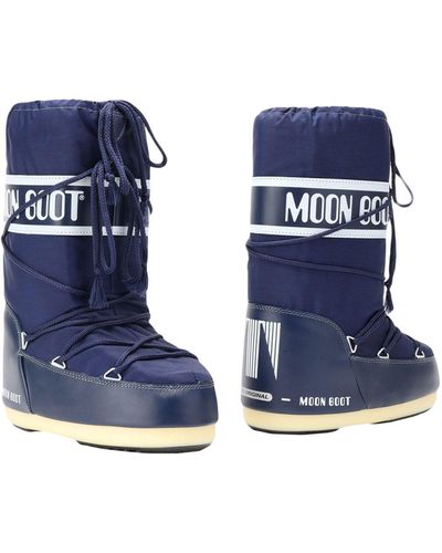 Moon Boot Bottes - Bleu