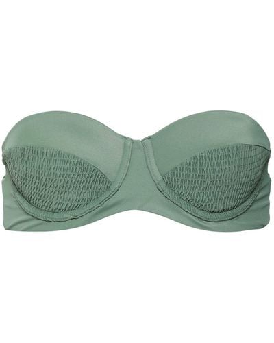 Tori Praver Swimwear Bikini Top - Green