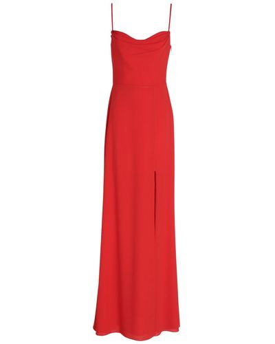 Vera Wang Maxi-Kleid - Rot