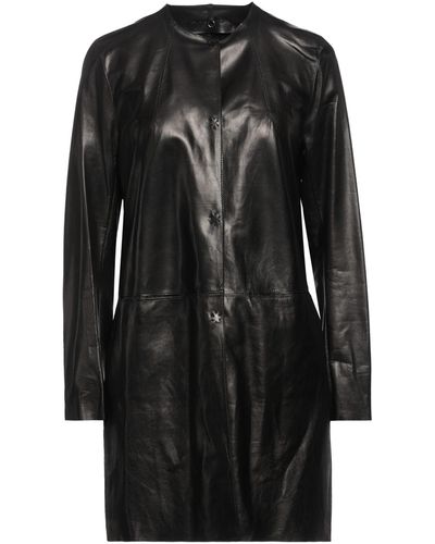 Salvatore Santoro Overcoat & Trench Coat - Black