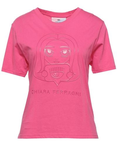 Chiara Ferragni Camiseta - Rosa