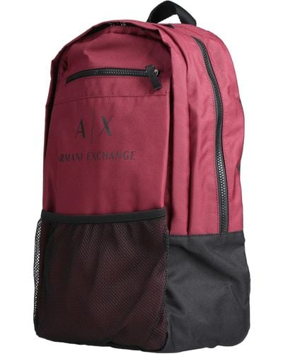 Armani Exchange Backpack - Red