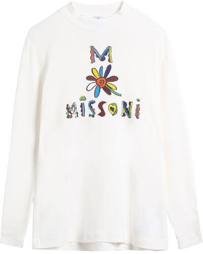 M Missoni T-shirts - Weiß