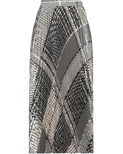 Twin Set Maxi Skirt - Gray