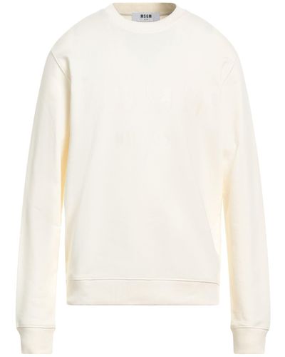 MSGM Sweat-shirt - Blanc