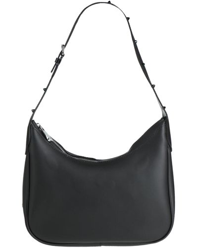 Gum Design Shoulder Bag - Black