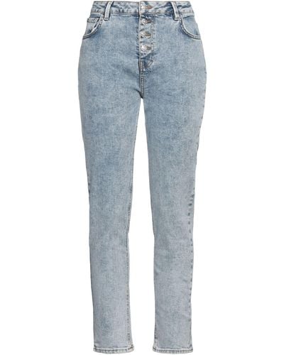 Ba&sh Pantaloni Jeans - Blu