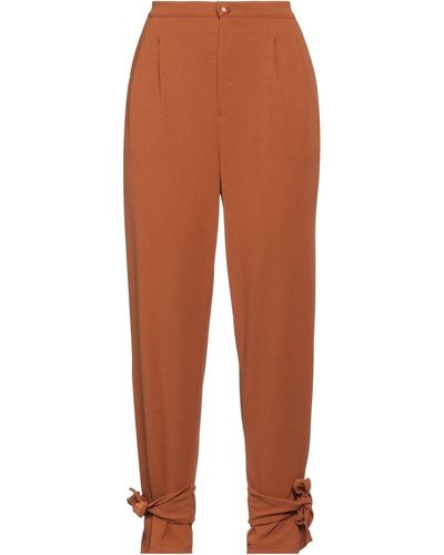 Boutique De La Femme Pantalone - Arancione