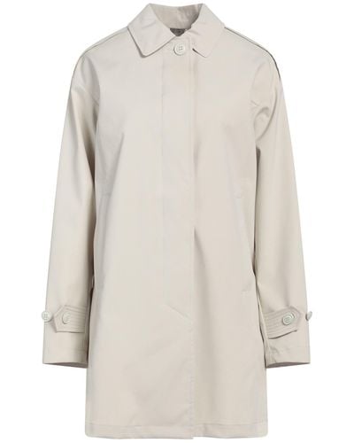 Dekker Overcoat & Trench Coat - White