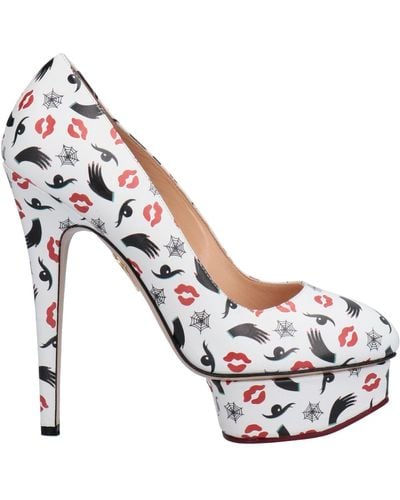 Charlotte Olympia Pumps - White