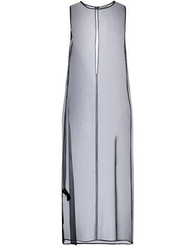 Barena Maxi Dress - Gray