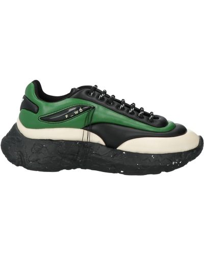 F_WD Sneakers Textile Fibers - Green