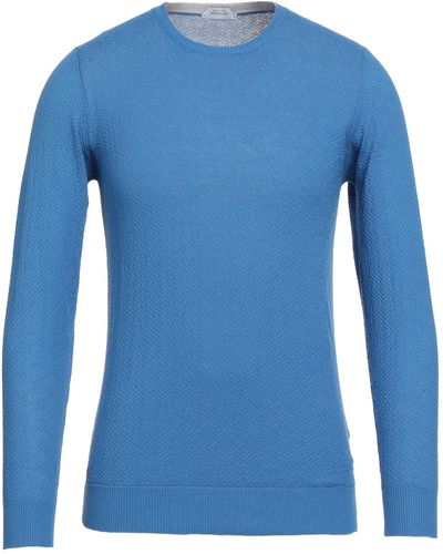 Rossopuro Azure Sweater Cotton - Blue