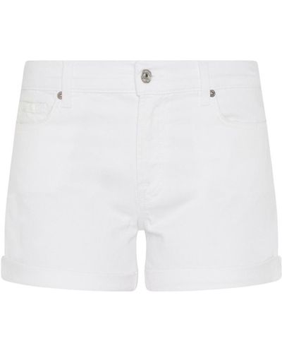 Seven7 Shorts Jeans - Bianco