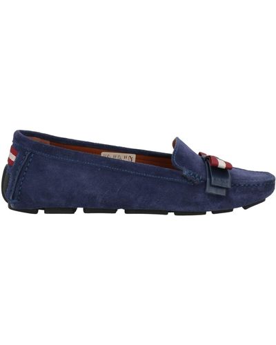 Bally Mocassins - Bleu