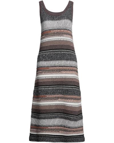 Chloé Midi Dress - Grey