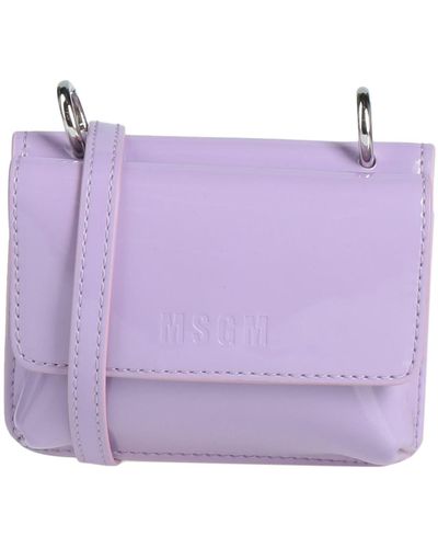 MSGM Cross-body Bag - Purple