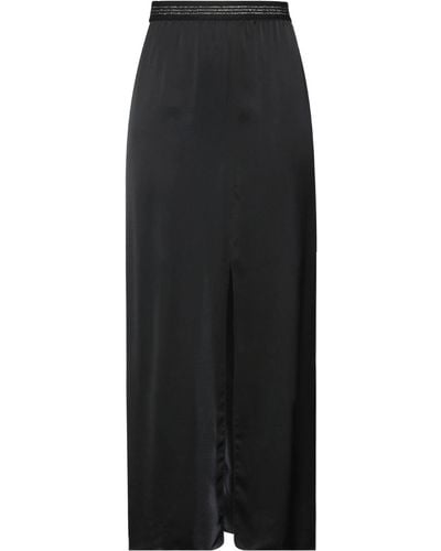 True Royal Maxi Skirt - Black