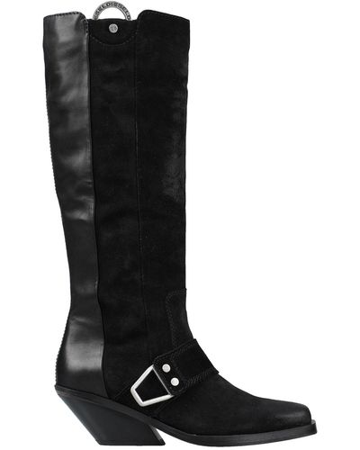 DIESEL Knee Boots - Black