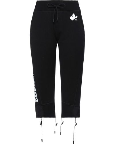 DSquared² Cropped Pants - Black