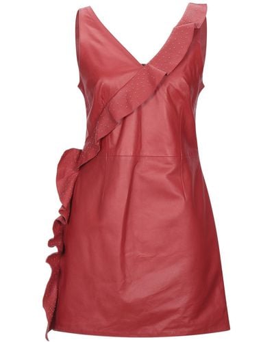 Frankie Morello Mini-Kleid - Rot