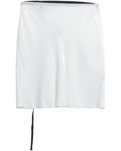 Ann Demeulemeester Mini Skirt - White