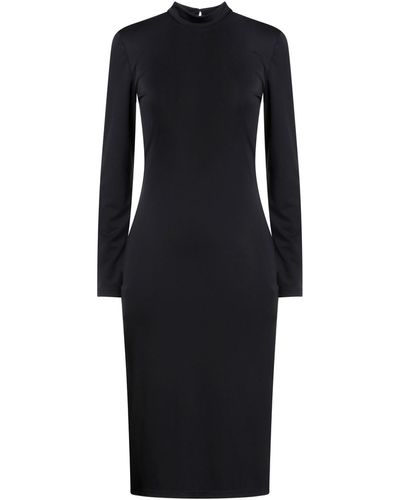 Rinascimento Midi Dress - Black