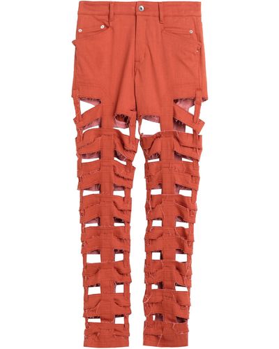 Rick Owens Jeans - Red