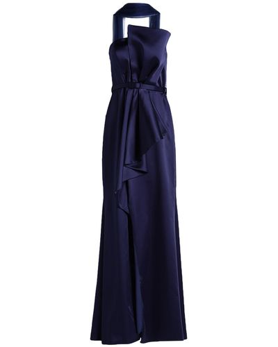 Fabiana Ferri Maxi Dress - Blue