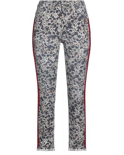 Isabel Marant Slate Jeans Cotton, Elastane, Polyester - Gray