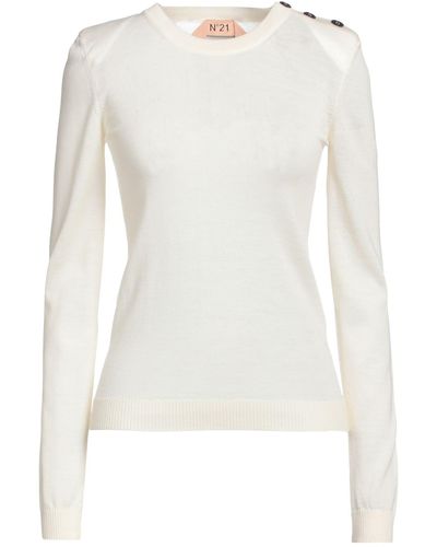 N°21 Pullover - Blanc
