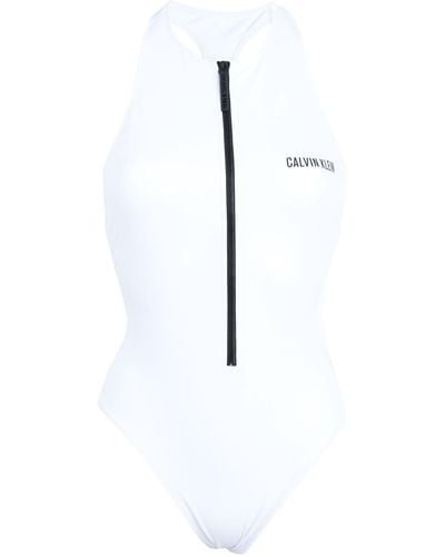 Calvin Klein Badeanzug - Weiß