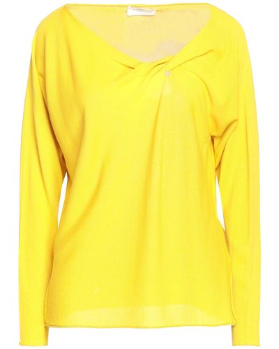Zanone Sweater Viscose, Cotton - Yellow