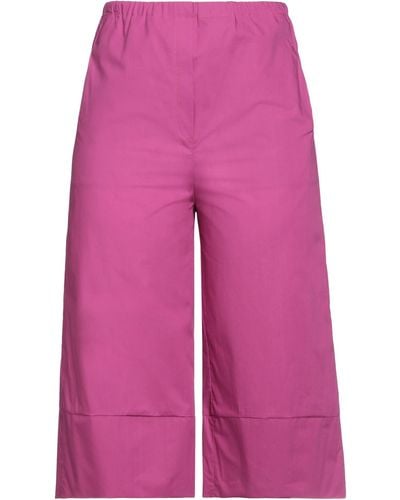 Tela Cropped Trousers - Pink