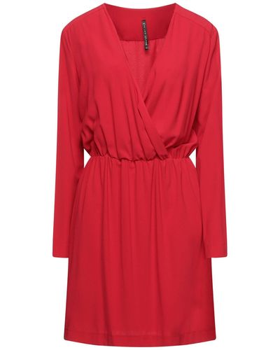 Manila Grace Mini-Kleid - Rot