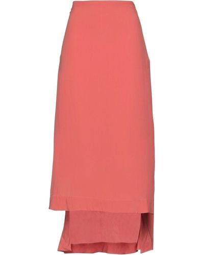 Ottod'Ame Midi Skirt - Pink