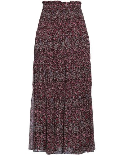 Isabel Marant Maxi Skirt - Purple