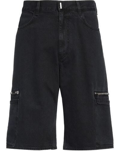 Givenchy Denim Shorts Cotton - Blue