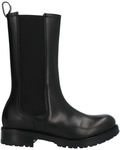 Boemos Ankle Boots Soft Leather - Black