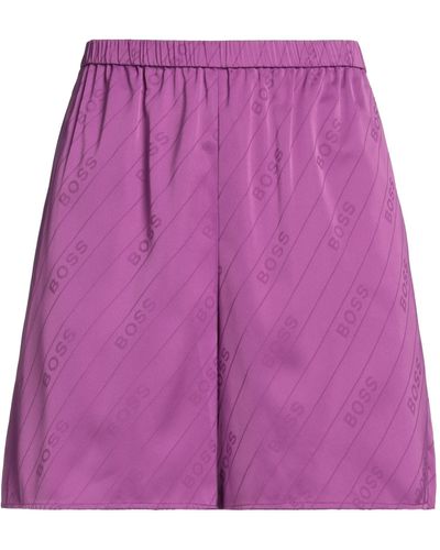 BOSS Shorts & Bermuda Shorts - Purple